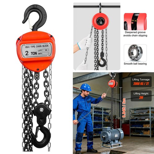 Ton capacity chain hoist - ton,
