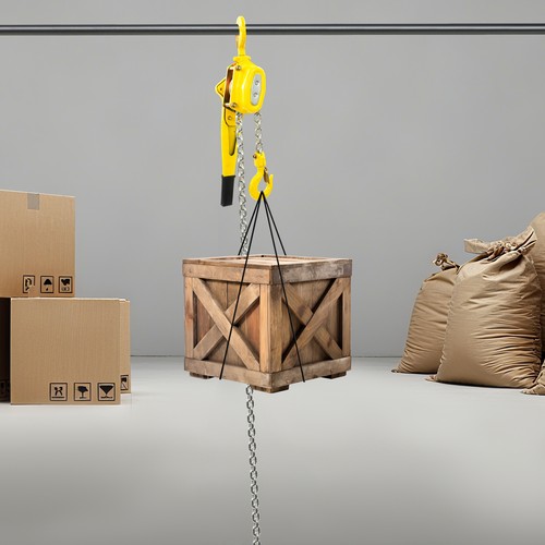 Ton hand chain hoist with - ton,