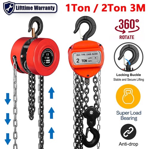 Chain hoist block - chain, tackle