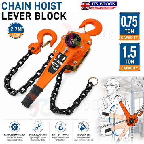 750 1500kg lever - block, chain