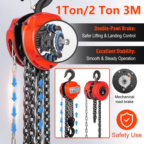 Ton 2000kg chain block - ton,