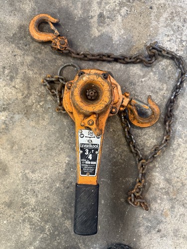 Kito block and - kito, chain