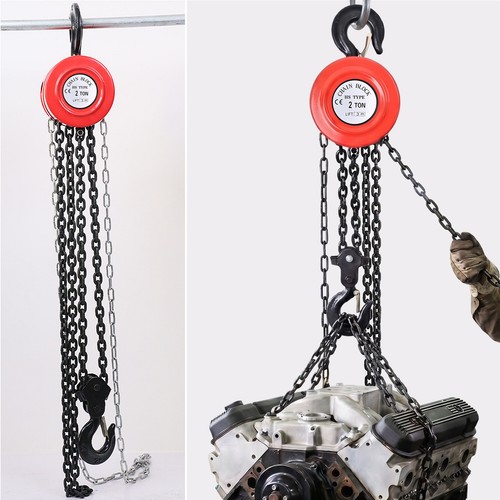 Chain hoist block and - hoist,