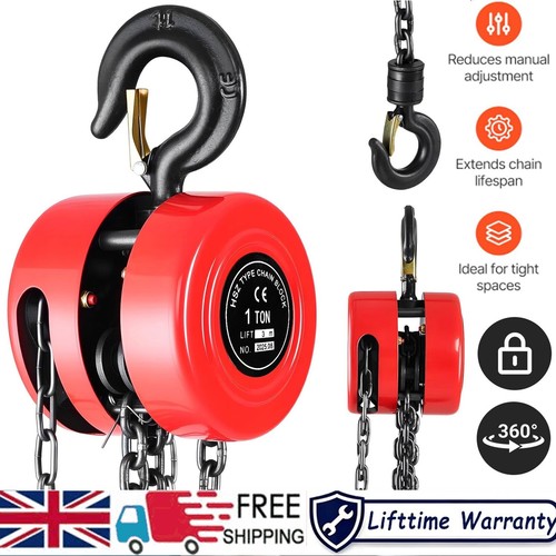 Chain hoist block and tackle - chain,