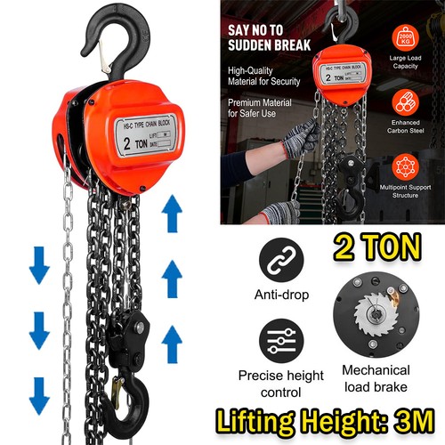 Ton chain hoist - ton, block