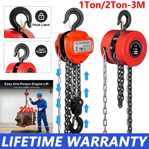 Chain hoist block and tackle - hoist,