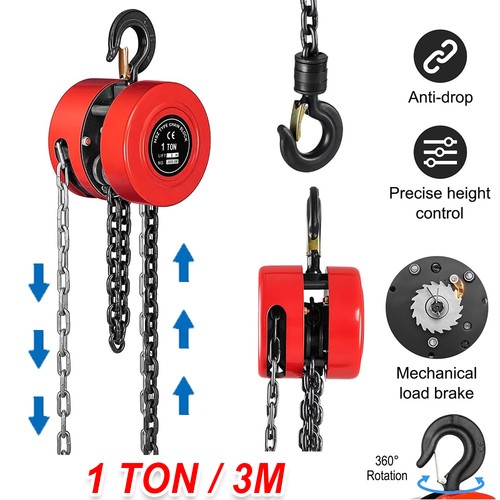 Chain hoist block and - chain,