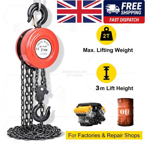 Chain hoist block - 3m,