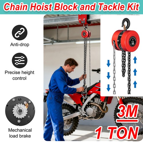 Chain hoist block - tackle, 1