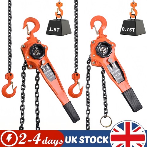 Chain hoist block - and, tackle