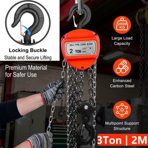 Ton chain hoist block - ton,