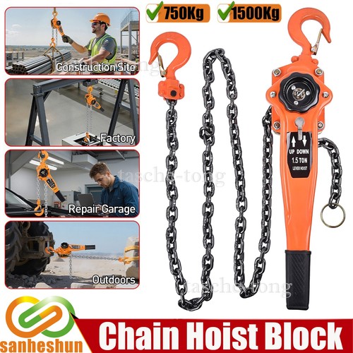 750 1500kg lever block chain - lever,