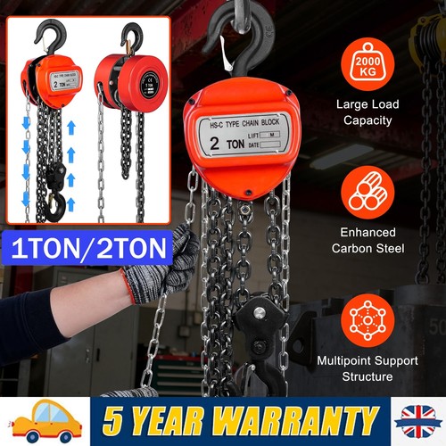 Chain hoist block - and, 2