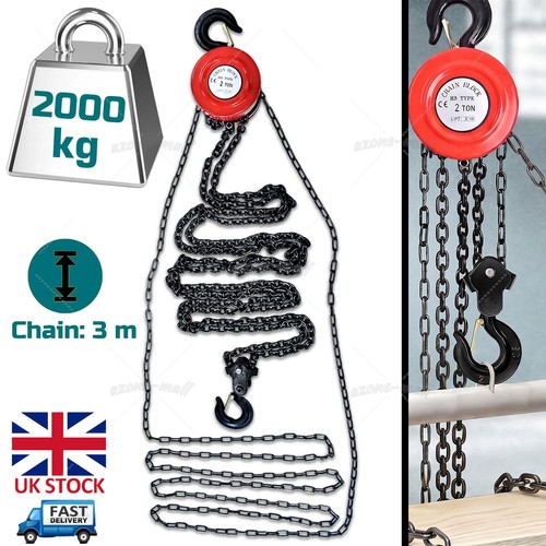 Ton 2000kg chain hoist block - ton,