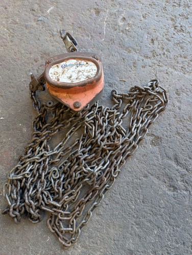 Chain block and tackle manual - and,