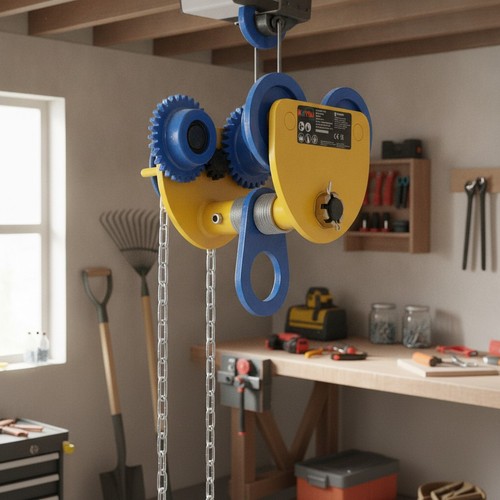 Heavy duty ton geared - heavy, beam