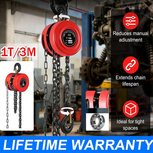 Ton 1000kg chain block - 1,