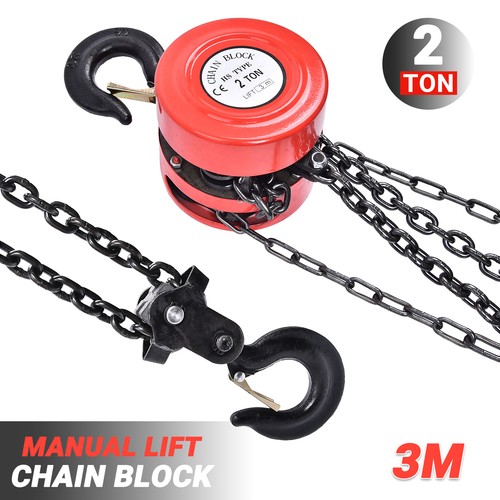 Chain hoist block and - tackle, 2