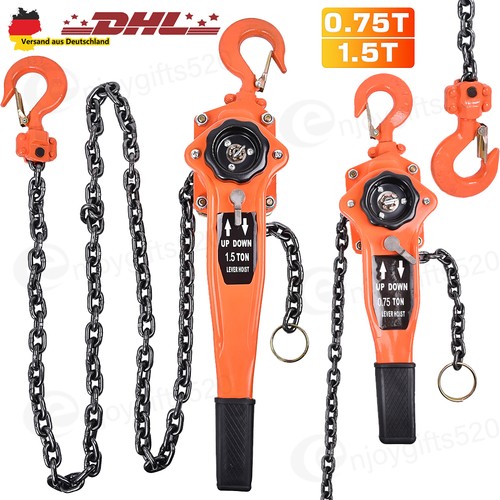 1500 750kg lever block - 1500/750kg, chain