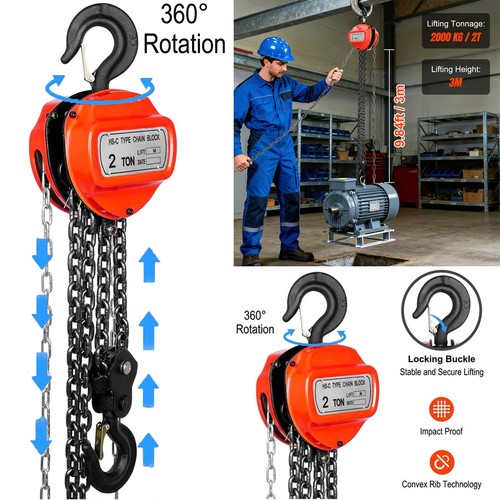 Ton chain hoist block - 2,