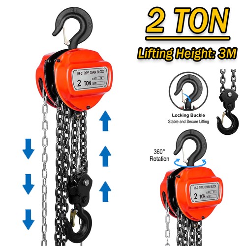 Ton chain hoist block - ton,