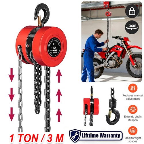 Ton chain hoist block and - 1,